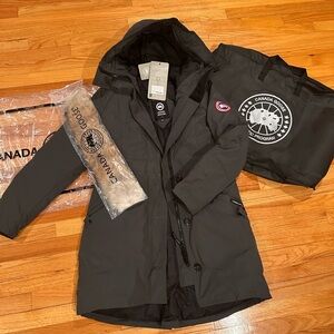 Canada Goose Grey Rossclair SLIM FIT Parka XXL